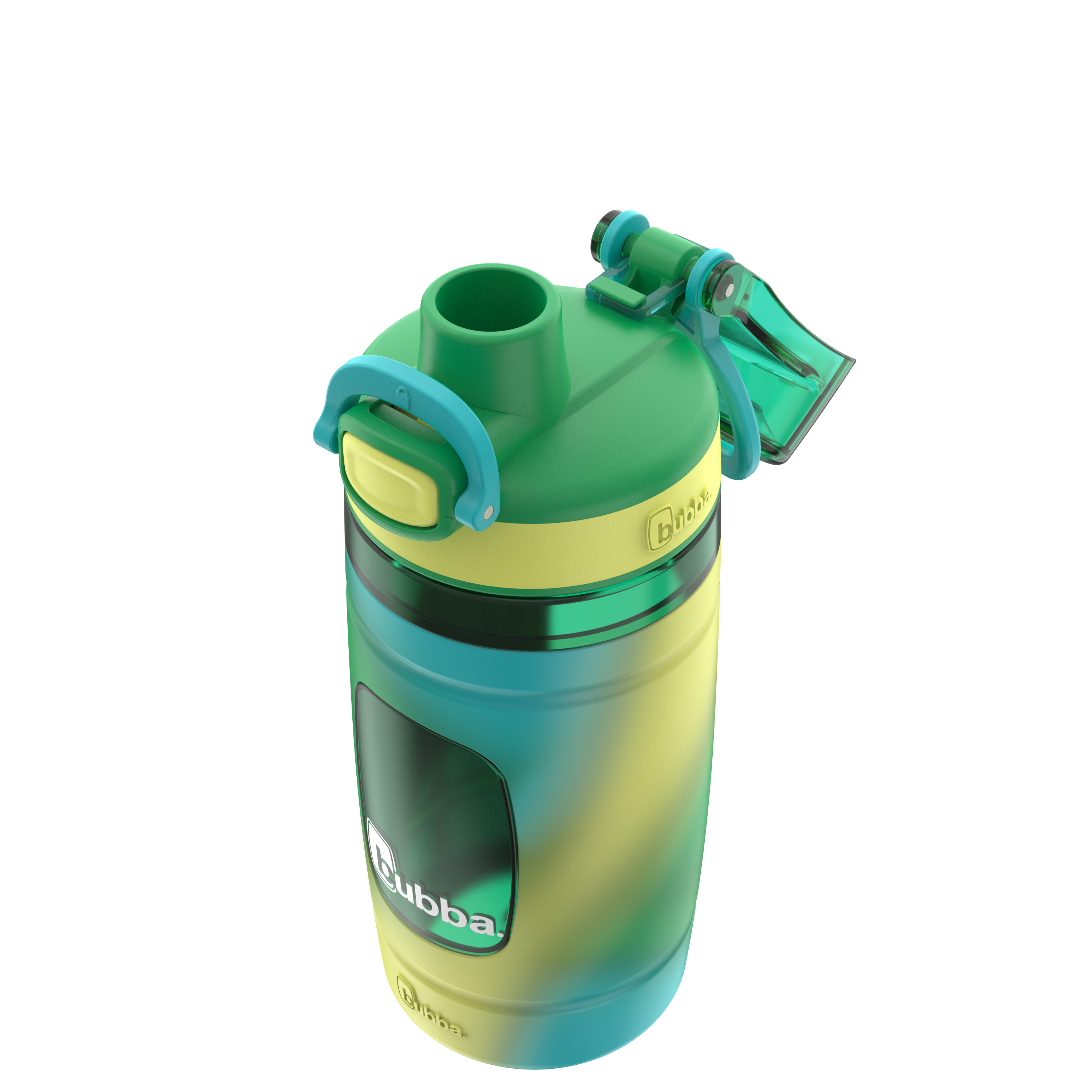16 oz Flo Water Bottle, Fresh Fern Tie-Dye - studio view 3