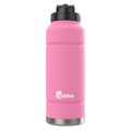 40 oz Trailblazer Insulated Bottle with Straw Lid, Azalea - studio view 1