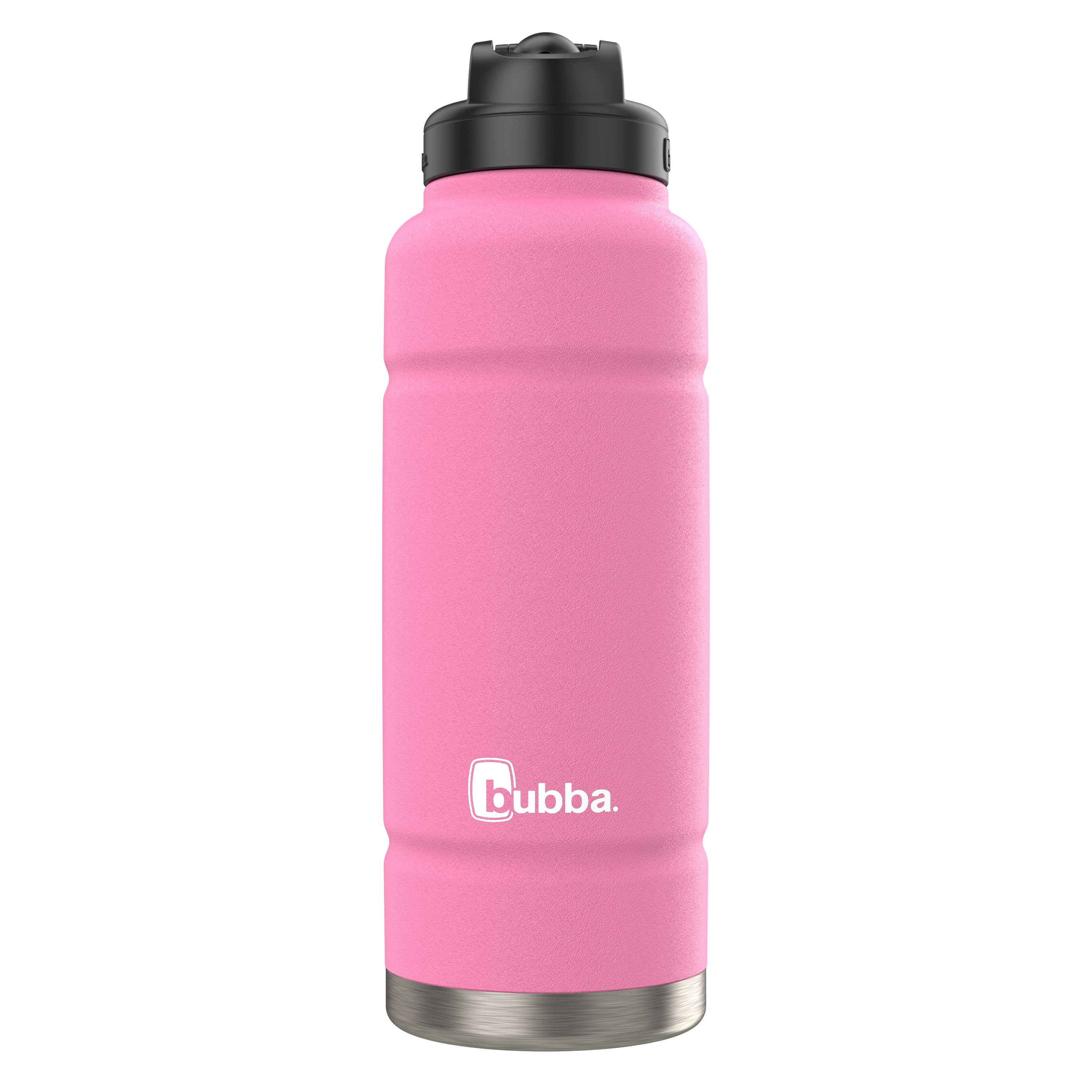 40 oz Trailblazer Insulated Bottle with Straw Lid, Azalea - studio view 1