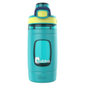16 oz Flo Water Bottle, Scuba/Limelight/Dark Cobalt - studio view 1