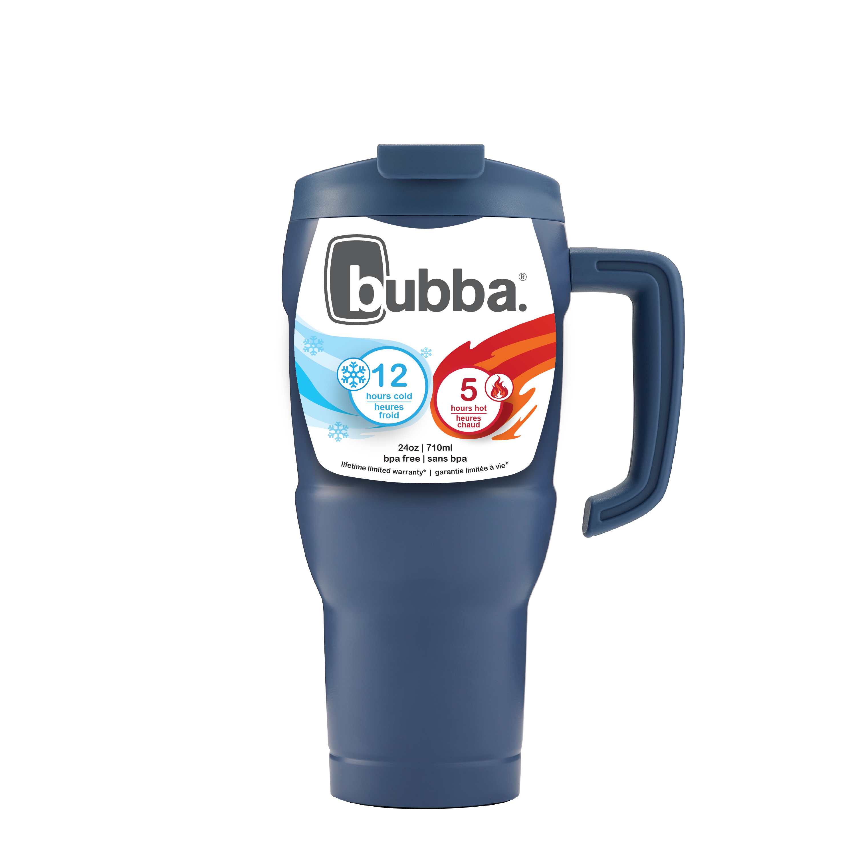 24 oz Hero XL Tumbler, Indigo - studio view 2