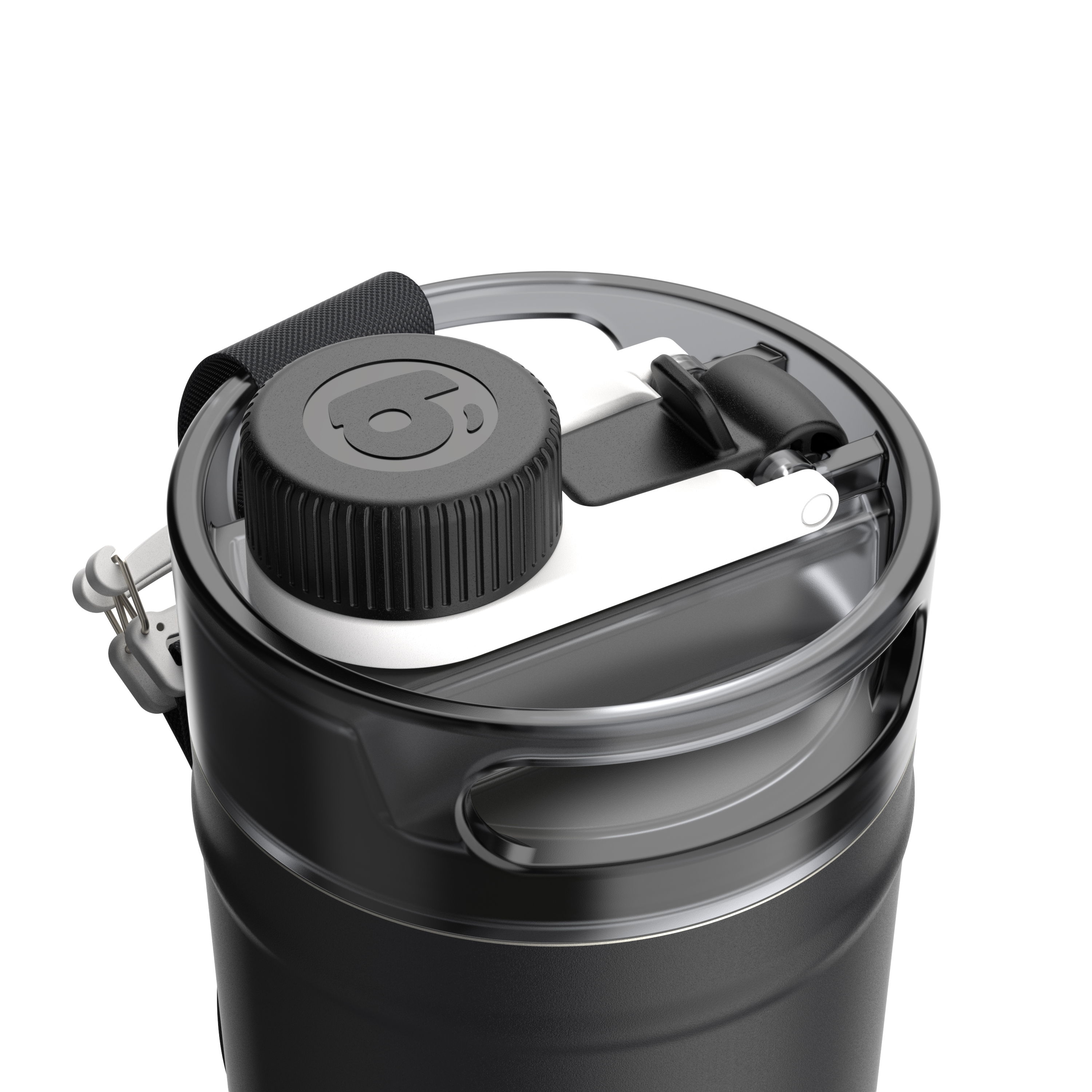64 oz Insulated Jug, Office Siren - studio view 3