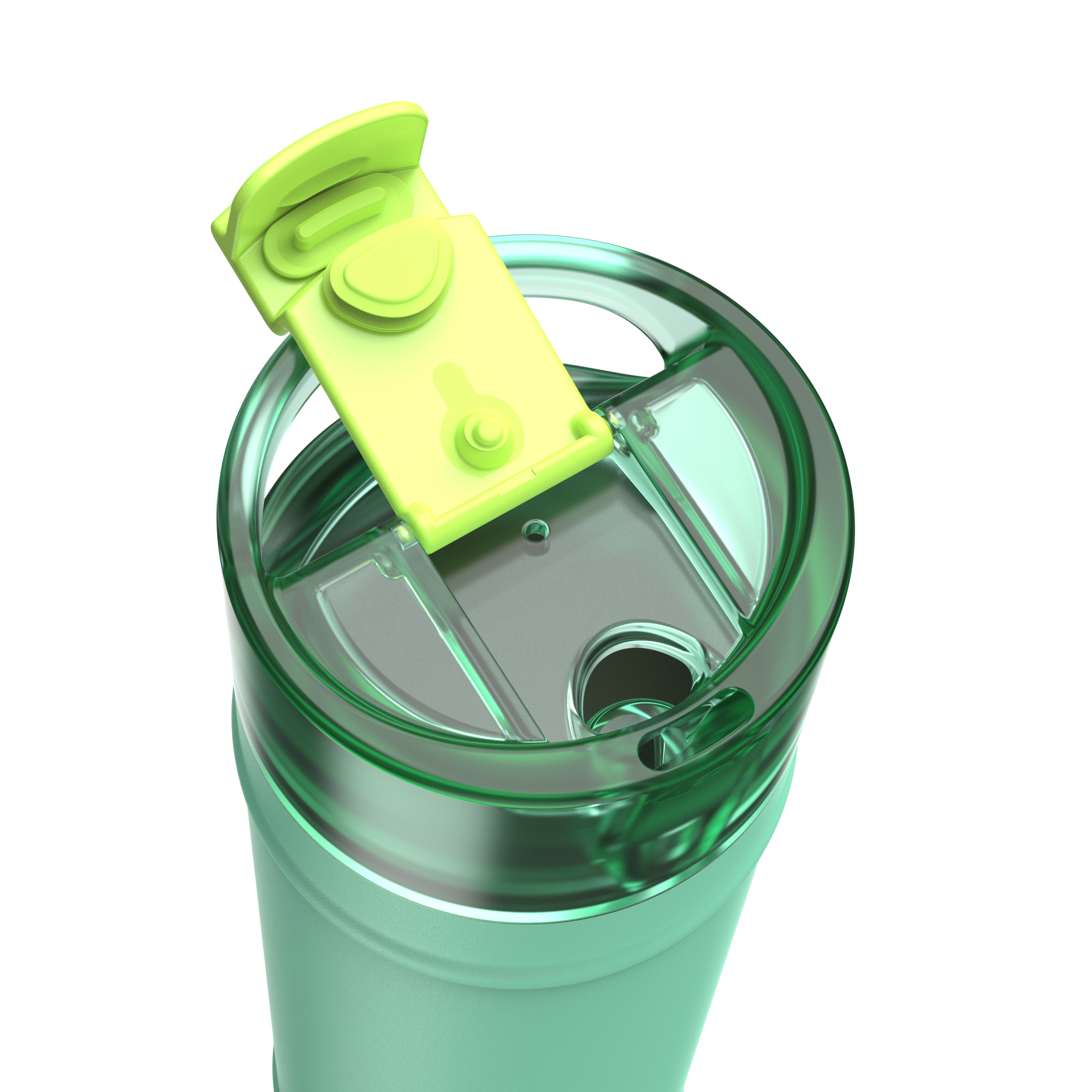 24 oz DualSip Insulated Bottle, Tropical Eclipse - studio view 4