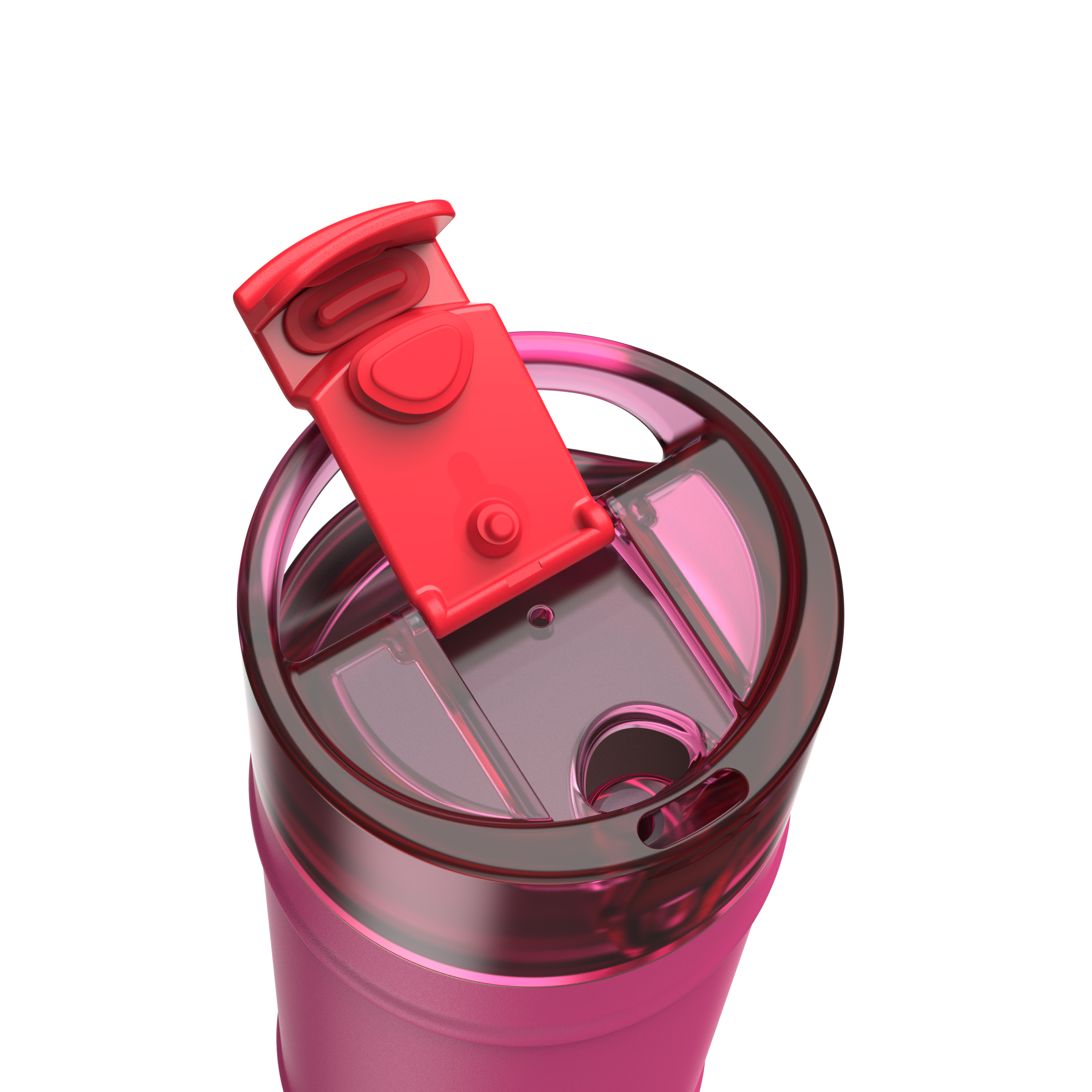 18 oz DualSip Insulated Bottle, Flora Aura - studio view 4
