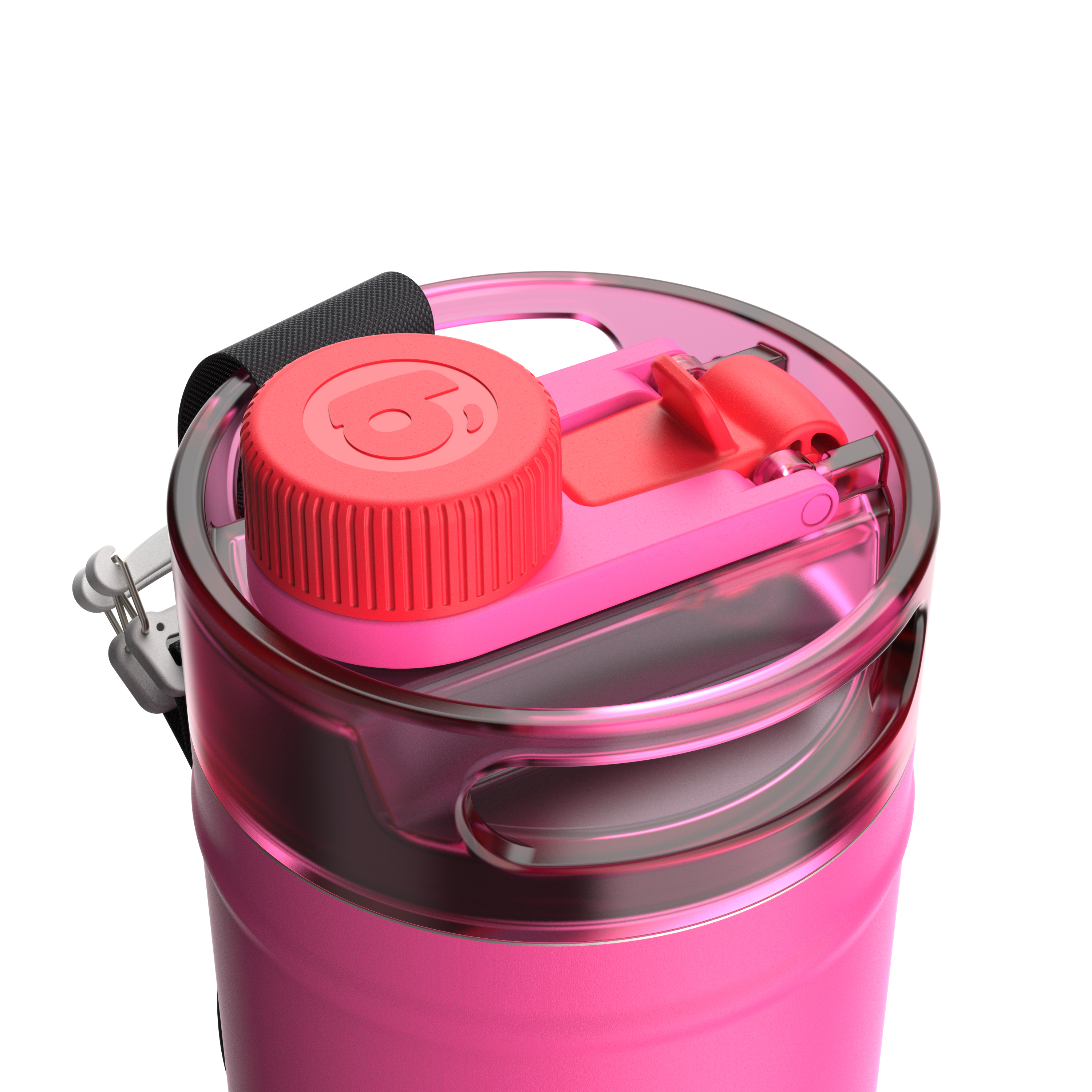 64 oz Insulated Jug, Flora Aura - studio view 3